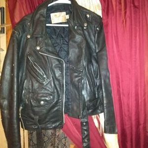 Leather jacket
